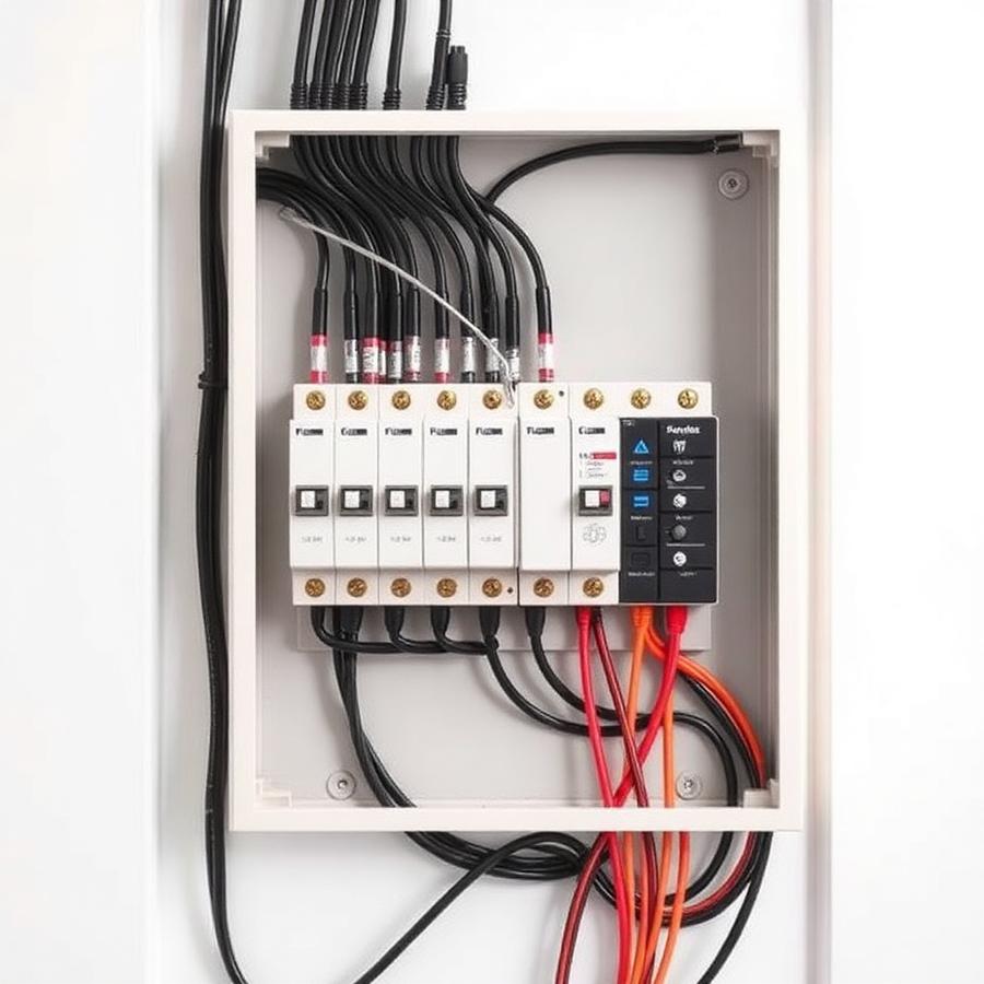 Renovatie elektrisch bord