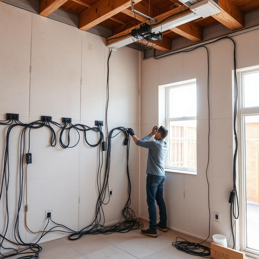 Nieuwbouwinstallatie sleutel-op-de-deur