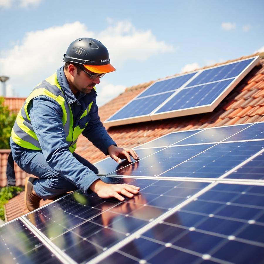 Plaatsing zonnepanelen + thuisbatterij